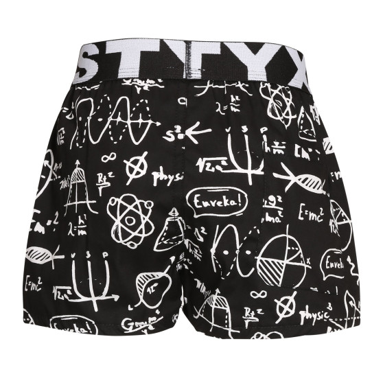 3PACK Barnshorts Styx art sports gummi flerfärgad (3BJ15782)