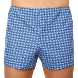 Boxershorts för herrar Foltýn blå rutor (K54)