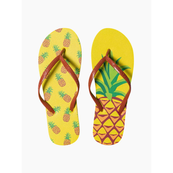 Glada flip-flops Dedoles Färsk ananas (D-U-F-FF-C-PE-1591)