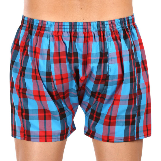 3PACK Boxershorts för herrar Styx klassisk elastisk flerfärgad (3A0913)