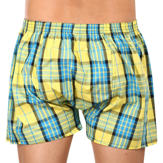 3PACK Boxershorts för herrar Styx klassisk elastisk flerfärgad (3A0972)