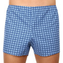 Boxershorts för herrar Foltýn blå rutor oversized (KN78)