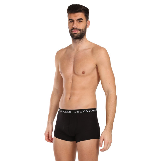 10PACK Boxershorts för herrar Jack and Jones svart (12189937)