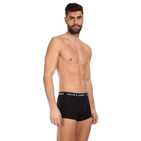 10PACK Boxershorts för herrar Jack and Jones svart (12189937)