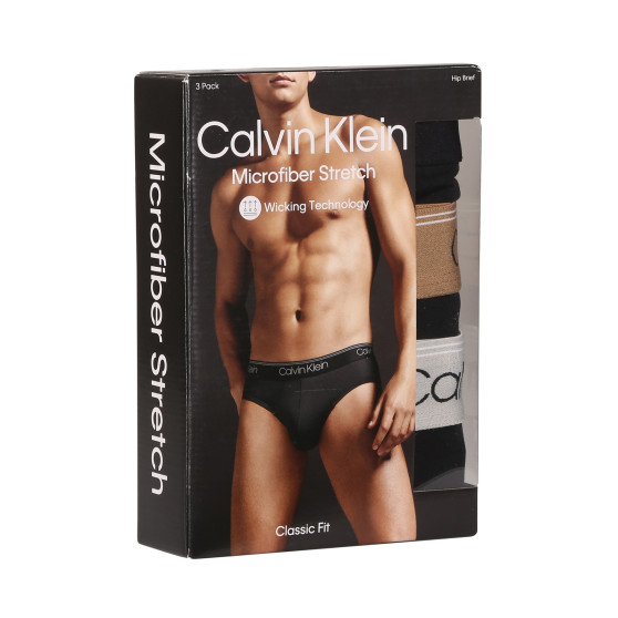 3PACK herrkalsonger Calvin Klein svart (NB2568A-GF0)