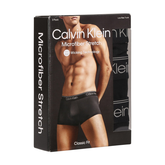 3PACK Boxershorts för herrar Calvin Klein svart (NB2569A-UB1)