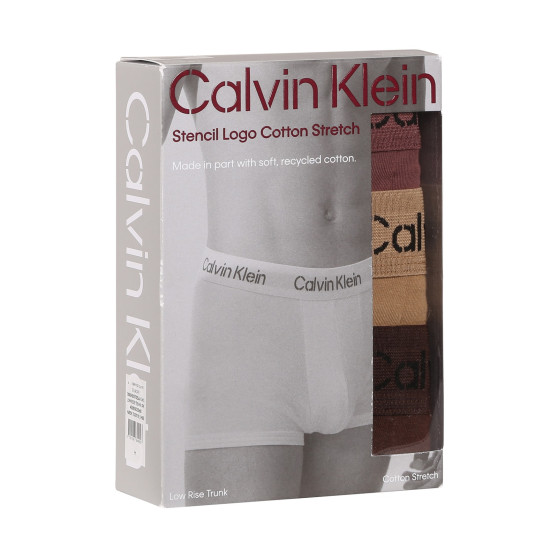 3PACK Boxershorts för herrar Calvin Klein multicolour (NB3705A-GN1)