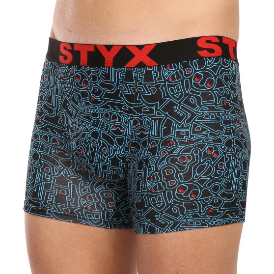 Boxershorts för män Styx lång konst sport gummi doodle (U1256/2)