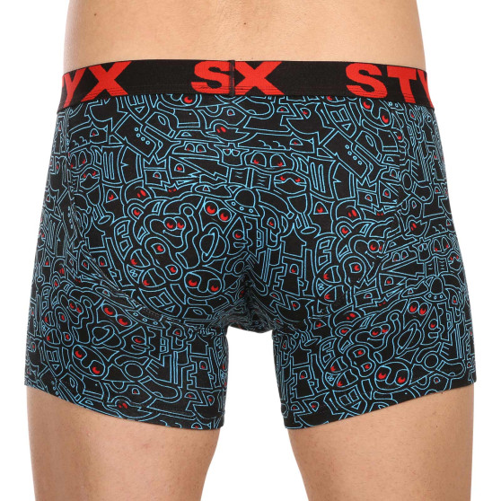 Boxershorts för män Styx lång konst sport gummi doodle (U1256/2)