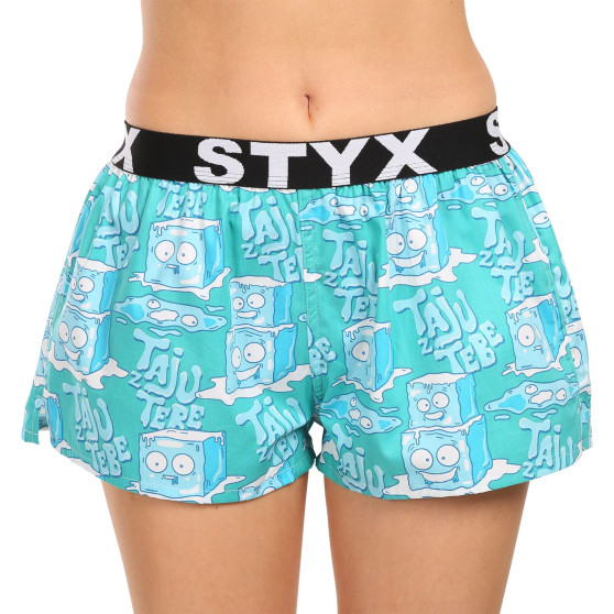 Damshorts Styx konst sport gummi isbitar (T1657)