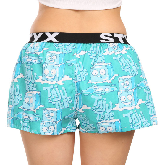 Damshorts Styx konst sport gummi isbitar (T1657)