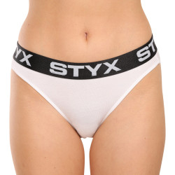 Damtrosor Styx sport elastisk vit (IK1061)