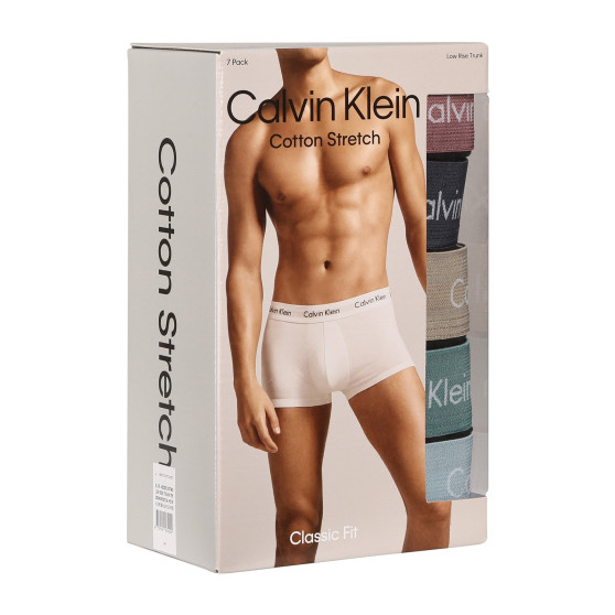 7PACK Boxershorts för herrar Calvin Klein svart (NB3887A-MEW)