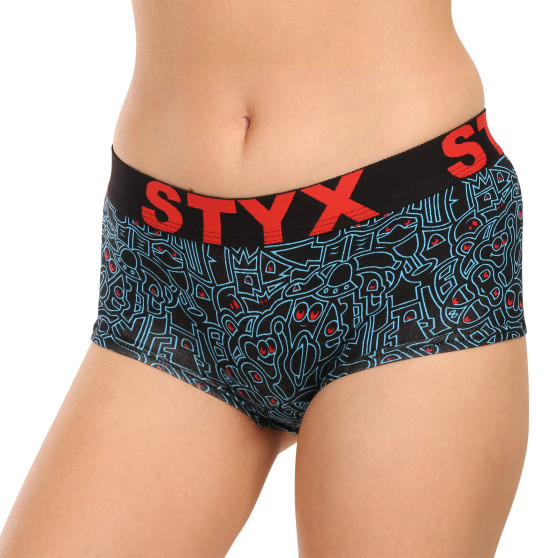 3PACK damtrosor Styx art med ben multicolour (3IN12672)