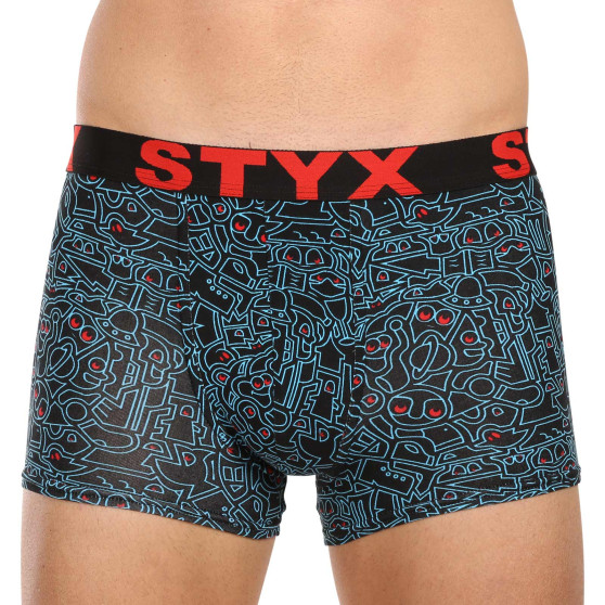 3PACK Boxershorts för herrar Styx art sports gummi multicolour (3G12672/2)