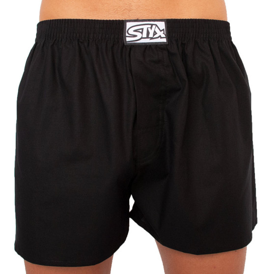 3PACK Boxershorts för herrar Styx klassisk elastisk flerfärgad (3A09074)