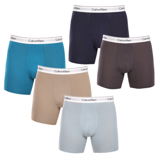 5PACK Boxershorts för herrar Calvin Klein multicolour (NB3911A-MVQ)