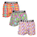 3PACK shorts för män Represent exklusiv Mike (R3M-BOX-07123745)