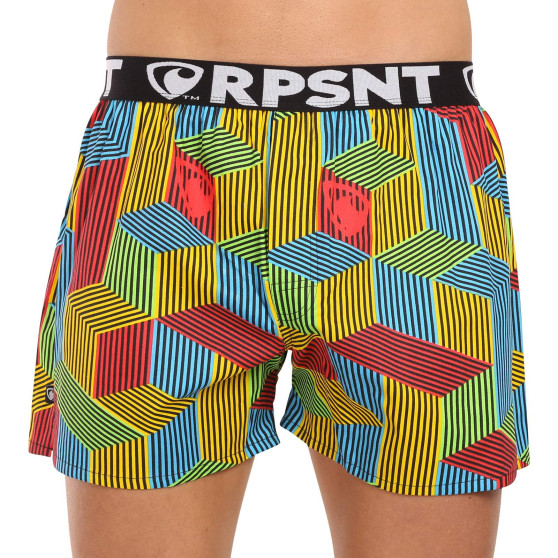 3PACK shorts för män Represent exklusiv Mike (R3M-BOX-07303340)