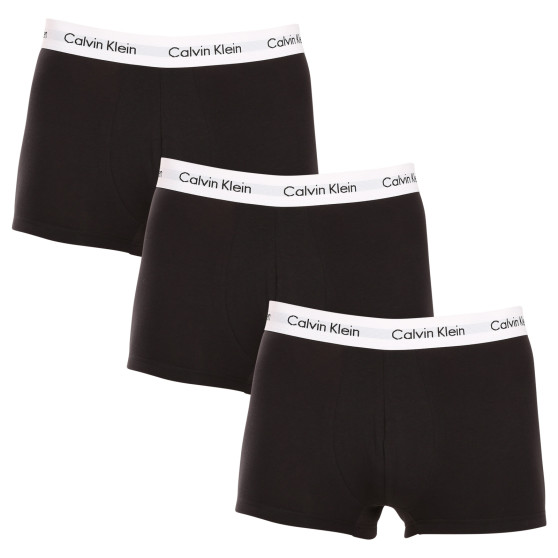 3PACK Boxershorts för herrar Calvin Klein svart (U2664G-001)