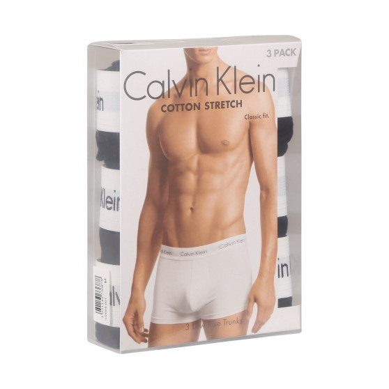 3PACK Boxershorts för herrar Calvin Klein svart (U2664G-001)