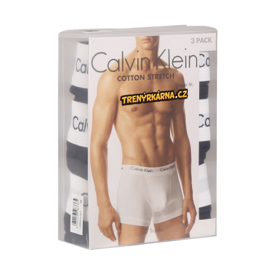 3PACK Boxershorts för herrar Calvin Klein svart (U2662G-001)