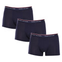 3PACK Boxershorts för herrar Tommy Hilfiger mörkblå (1U87903842 409)