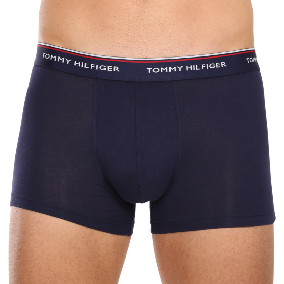 3PACK Boxershorts för herrar Tommy Hilfiger mörkblå (1U87903842 409)