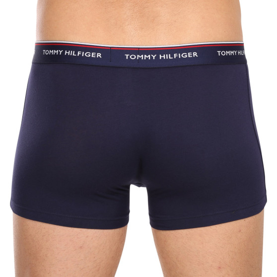 3PACK Boxershorts för herrar Tommy Hilfiger mörkblå (1U87903842 409)