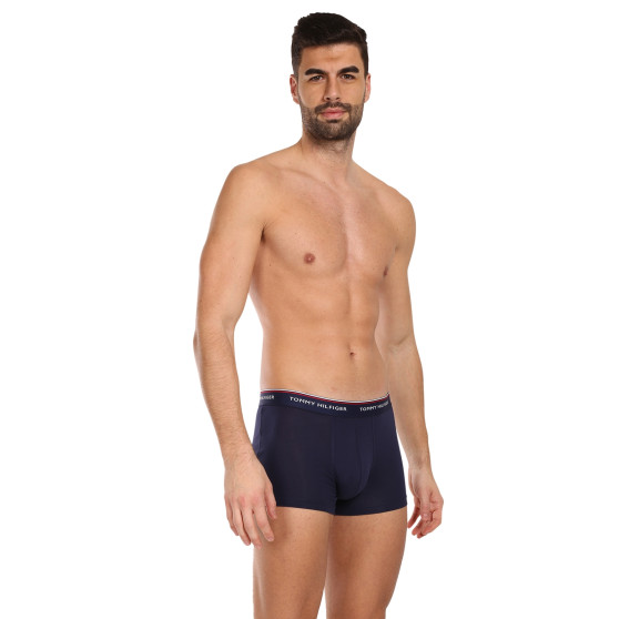 3PACK Boxershorts för herrar Tommy Hilfiger mörkblå (1U87903842 409)