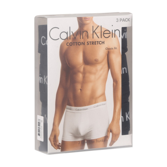 3PACK Boxershorts för herrar Calvin Klein svart (U2664G-XWB)