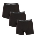 3PACK Boxershorts för herrar Calvin Klein svart (U2662G-XWB)