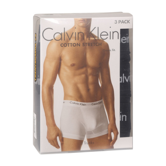 3PACK Boxershorts för herrar Calvin Klein svart (U2662G-XWB)