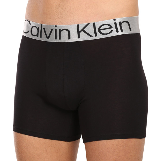 3PACK Boxershorts för herrar Calvin Klein svart (NB3131A-7V1)