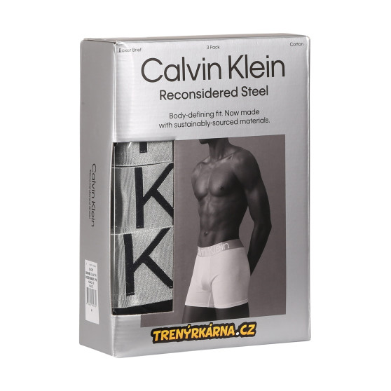 3PACK Boxershorts för herrar Calvin Klein svart (NB3131A-7V1)