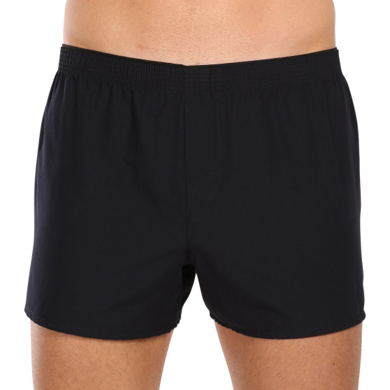 3PACK Boxershorts för herrar Nedeto mörkblå (3NDTT002)