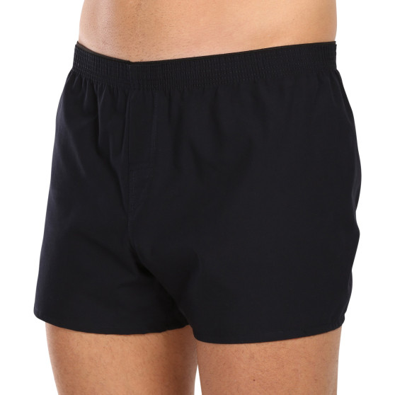 3PACK Boxershorts för herrar Nedeto mörkblå (3NDTT002)