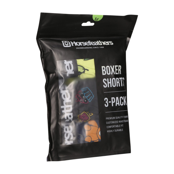 3PACKBoxershorts för herrar Horsefeathers Frazier Bundle 5 (AM096G)