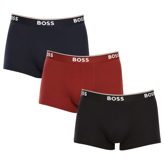 3PACK Boxershorts för herrar BOSS multicolour (50514928 974)