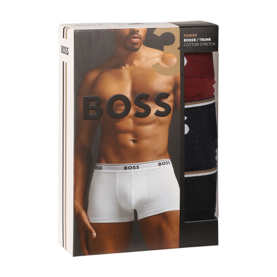 3PACK Boxershorts för herrar BOSS multicolour (50514928 974)