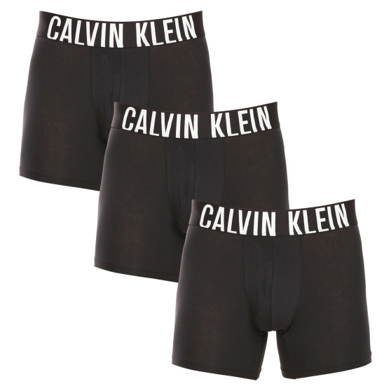 3PACK Boxershorts för herrar Calvin Klein svart (NB3609A-UB1)