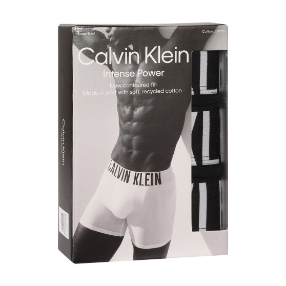 3PACK Boxershorts för herrar Calvin Klein svart (NB3609A-UB1)