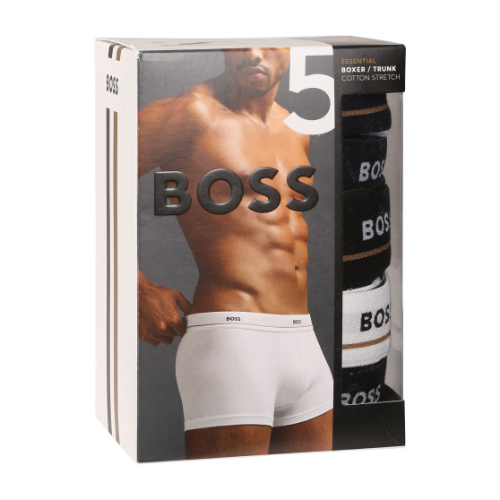 5PACK Boxershorts för herrar BOSS multicolour (50514909 984)