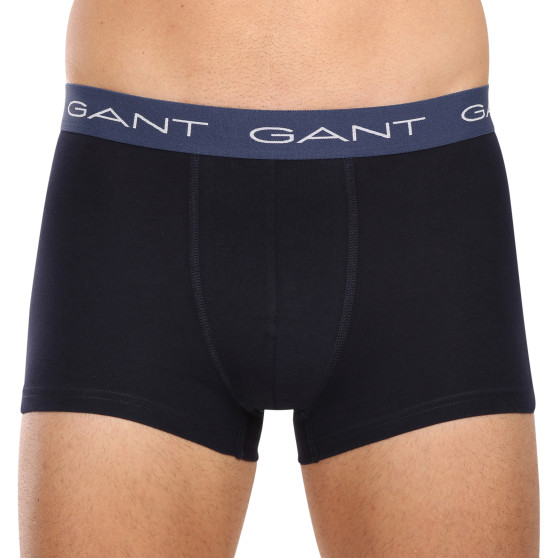 3PACK Boxershorts för herrar Gant blå (902343003-433)