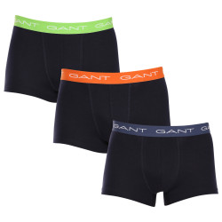 3PACK Boxershorts för herrar Gant svart (902343003-378)