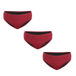 3PACK Menstruationstrosor Meracus Timeless Burgundy Plus (MEMS106)