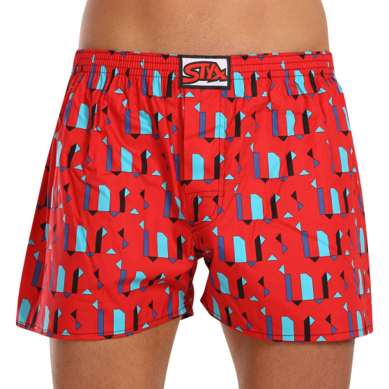 Boxershorts för herrar Styx art klassiskt gummi överdimensionerat patterns (E1659)