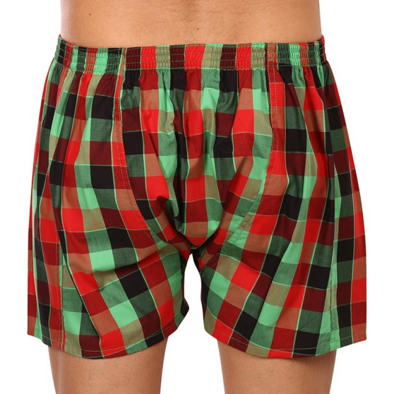 3PACK Boxershorts för herrar Styx klassisk elastisk flerfärgad (3A093138)