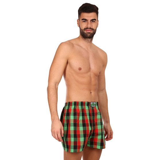 3PACK Boxershorts för herrar Styx klassisk elastisk flerfärgad (3A093138)