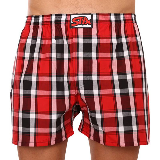 3PACK Boxershorts för herrar Styx klassisk elastisk flerfärgad (3A093338)